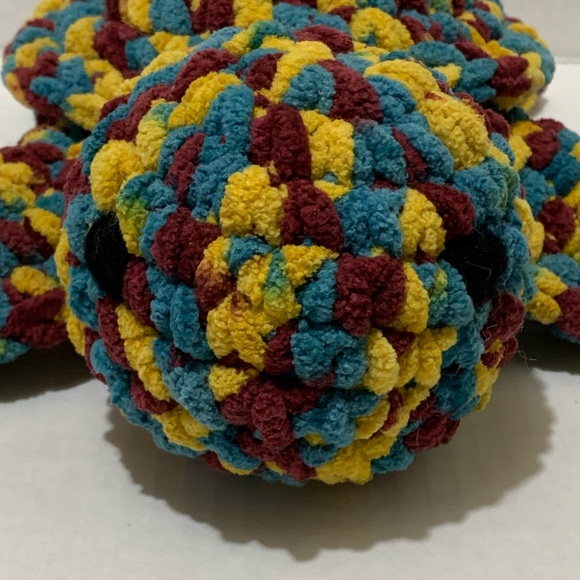 Handmade Crochet Sea Turtle Playroom Decor - Picture 3 of 16